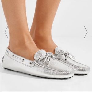 TOD’S Heaven Accessorio Laccetto Moccasin Loafers